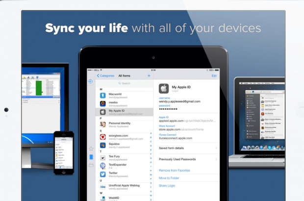 1Password iPad iOS