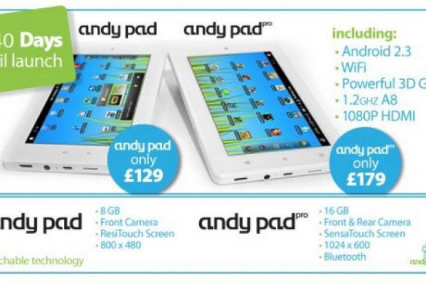 AndyPad-prijzen-specs
