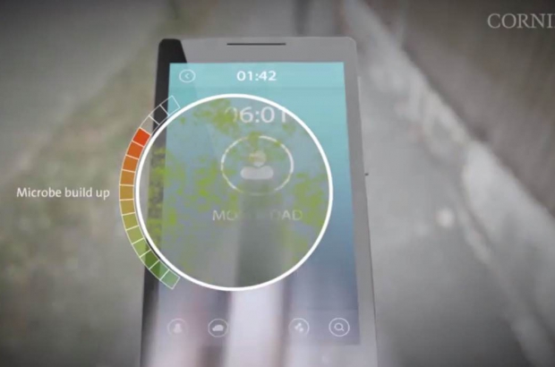 Antimicrobial Gorilla Glass