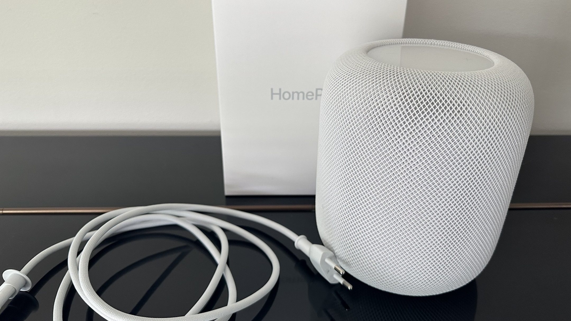 Shinar Metalen Wandhouder Voor HomePod 2 (2023) – 2-pack, Wit, Met Kabelmanagement – Draagkracht 12 Kg, Trillingsdemping