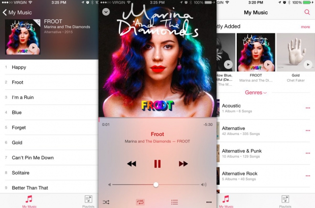 Apple installeert nieuwe Muziek-app in iOS 8.4 beta
