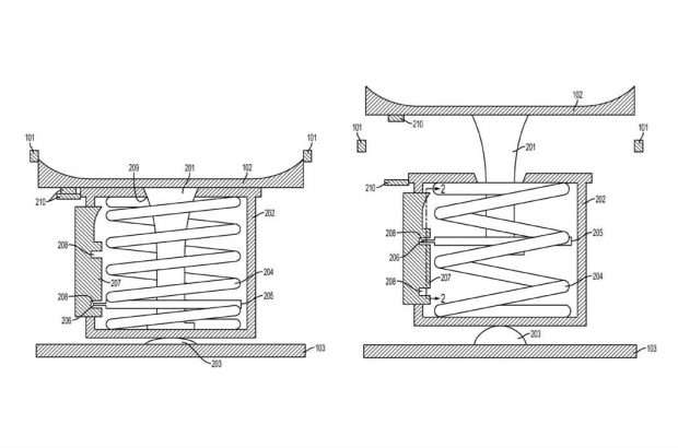 Apple patent homeknop joystick