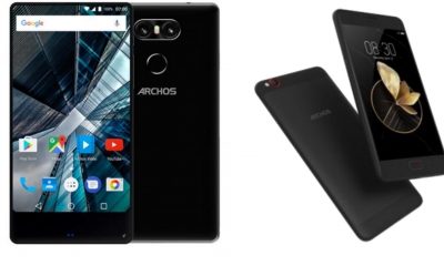 Archos Diaomond Gamma en Archos Sense 55S
