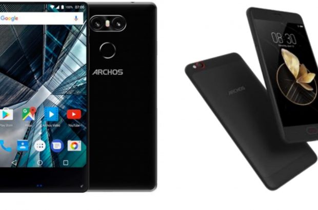 Archos Diaomond Gamma en Archos Sense 55S