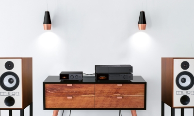 Black Poster Frame on modern bureau. 3d rendering