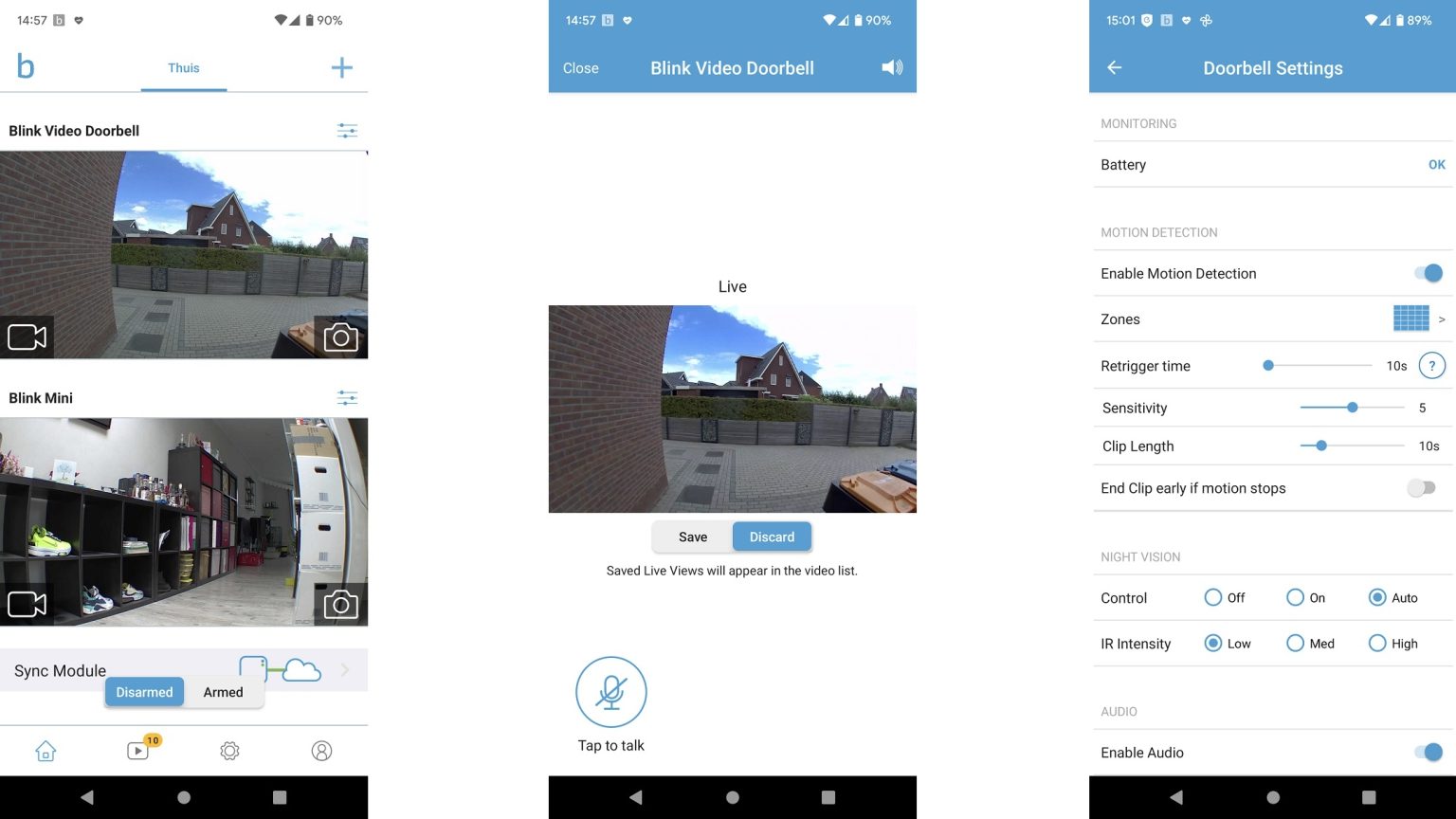 Review Blink Video Doorbell en Sync Module 2 betaalbare videodeurbel