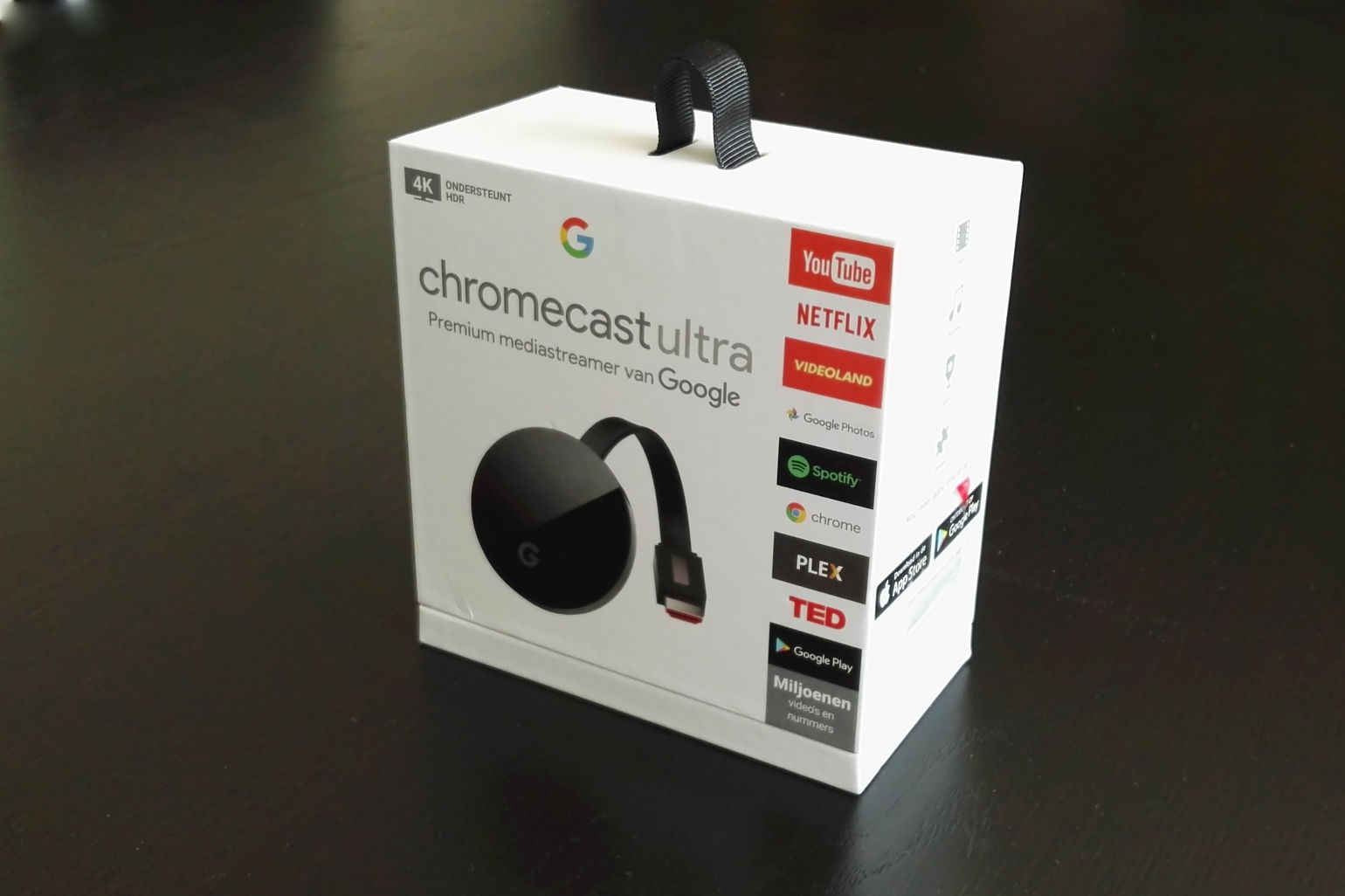 Pogo stick sprong kleurstof Menstruatie Review: Google Chromecast Ultra - stream in 4K en HDR | FWD