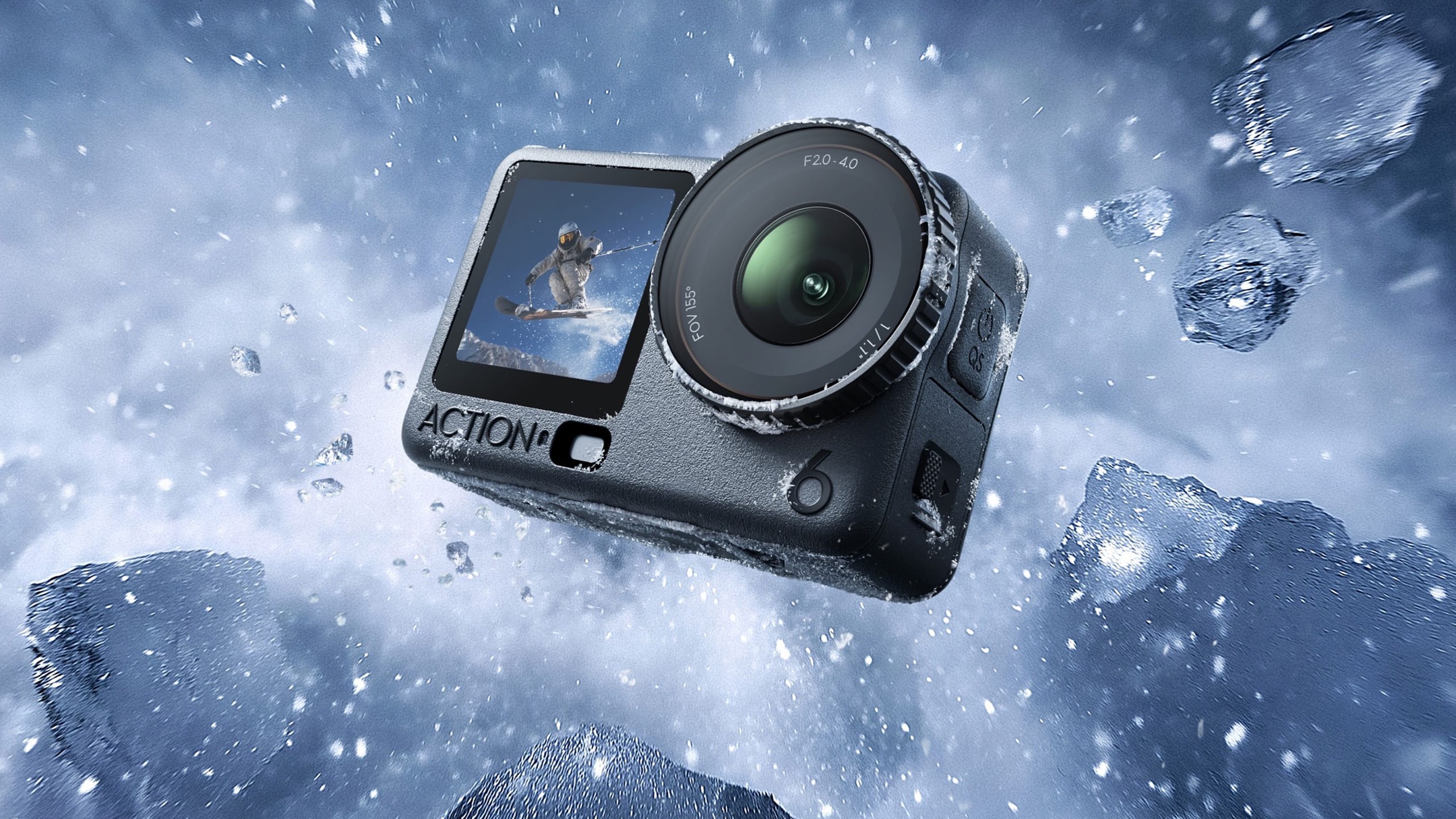 NEEWER Beschermende Kooi Voor DJI Osmo Action 6 - Aluminium Snelsluiting Frame Met Accessoire Mounts