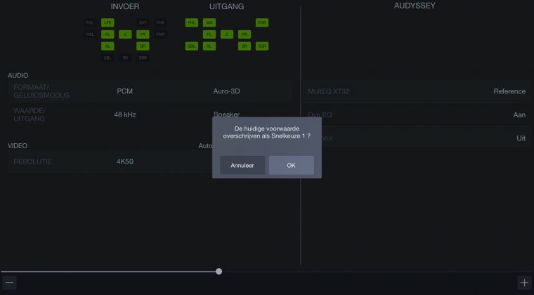 Denon AVC-A110 review Denon app 2