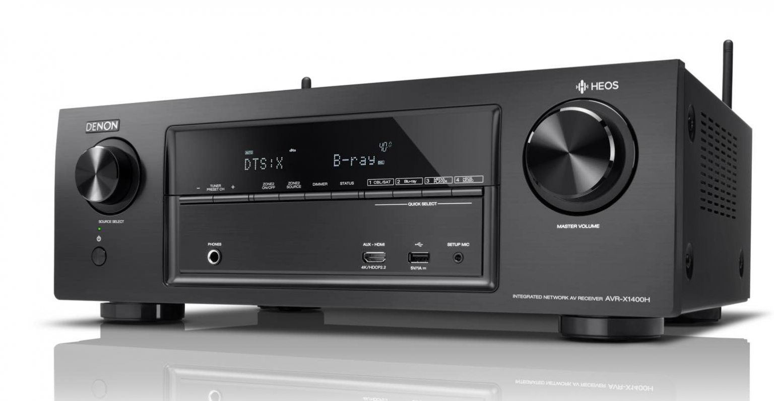 Denon lanceert AVRX2400H en AVRX1400H receivers met Heos multiroom FWD