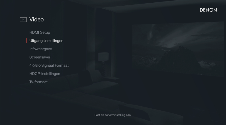 Denon AVR-X3800H Schermafbeelding 1-03-2023 17.37