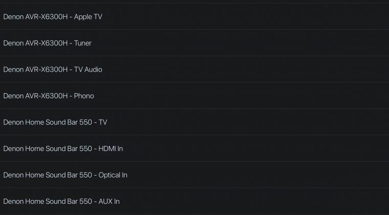 Denon Home 550 HEOS app 3