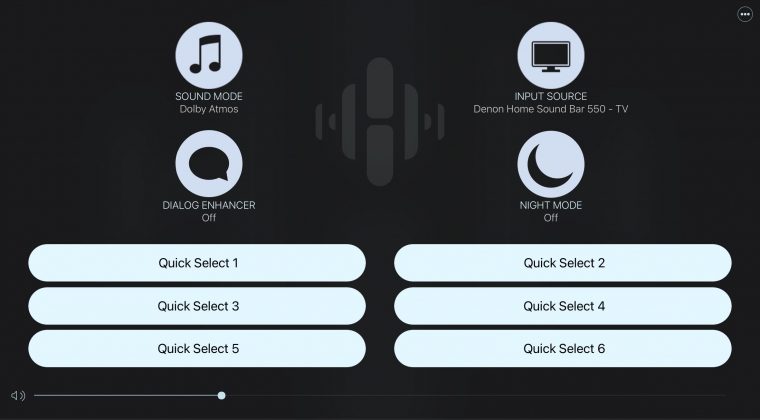 Denon Home 550 HEOS app