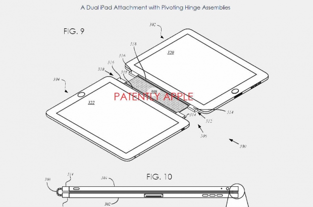 Dual iPad patent