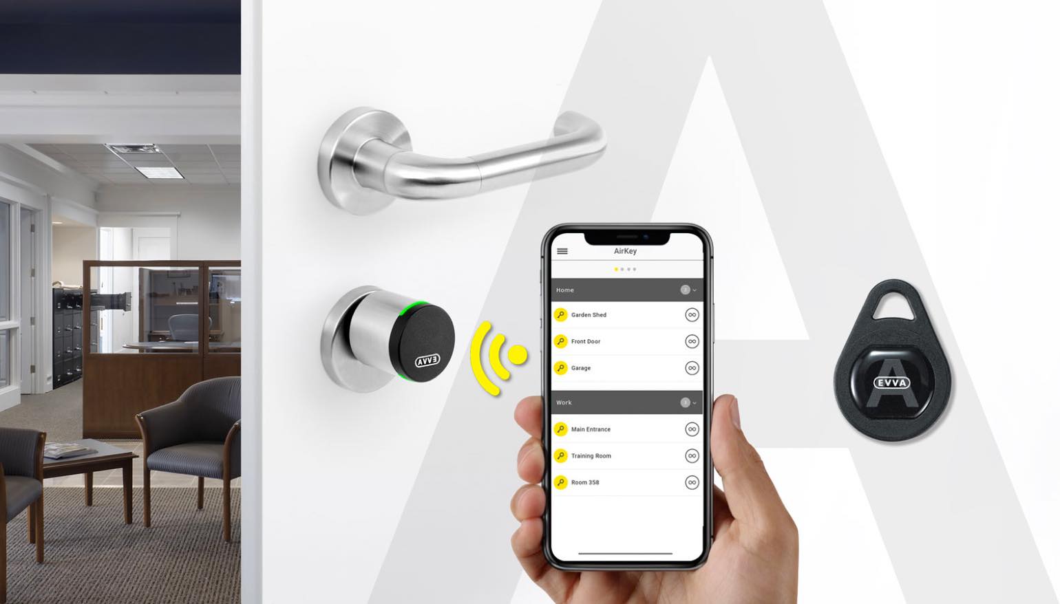 AirKey: elektrisch deurslot dat te bedienen is met je smartphone | FWD