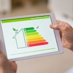 Energie huis app, label shutterstock