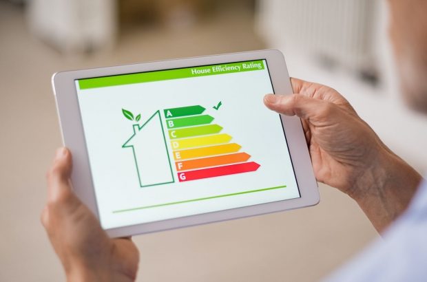 Energie huis app, label shutterstock