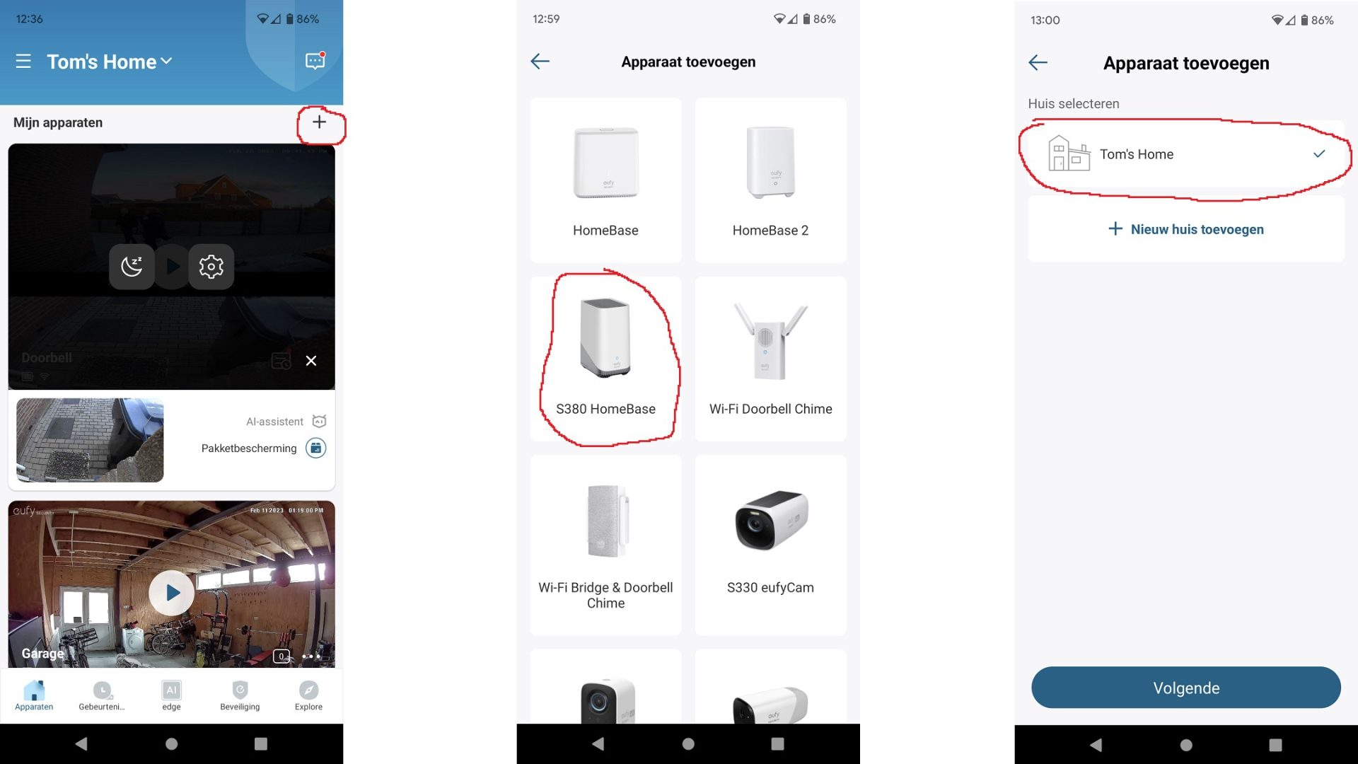 Zo zet je Eufyproducten over van Homebase 2 naar HomeBase 3 FWD