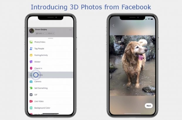 Facebook 3d-foto