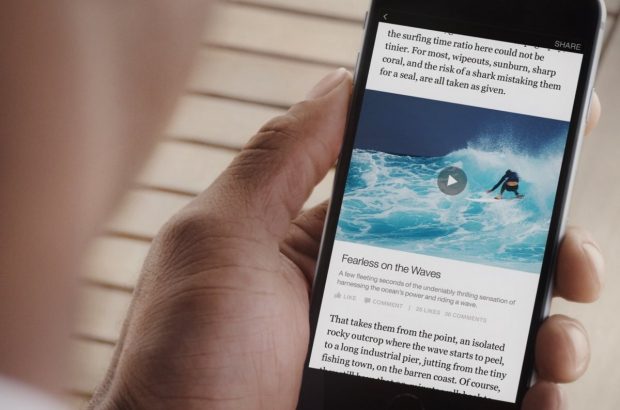 Facebook instant articles