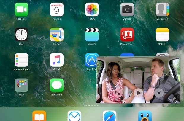 Picture-in-picture iPad