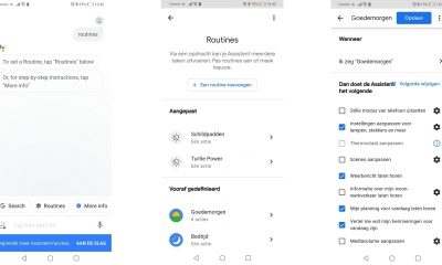 Google Assistent routines