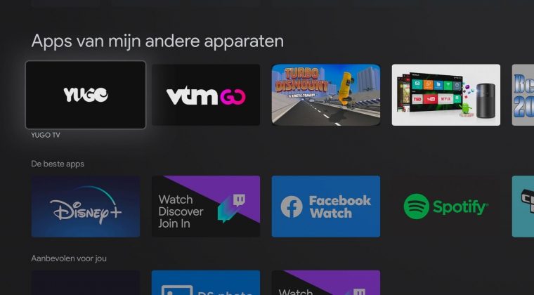 Google Chromecast 2020 apps 2
