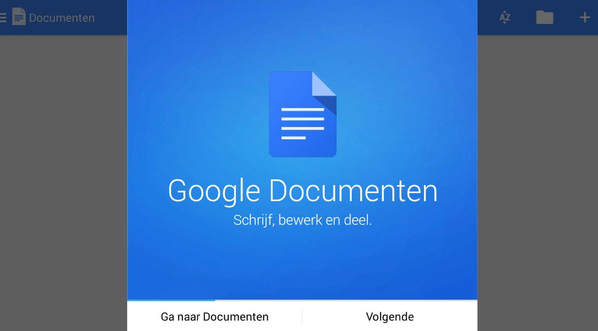 Uw eerste document maken in Google Documenten