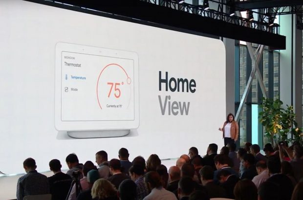 Google Home Hub Home View