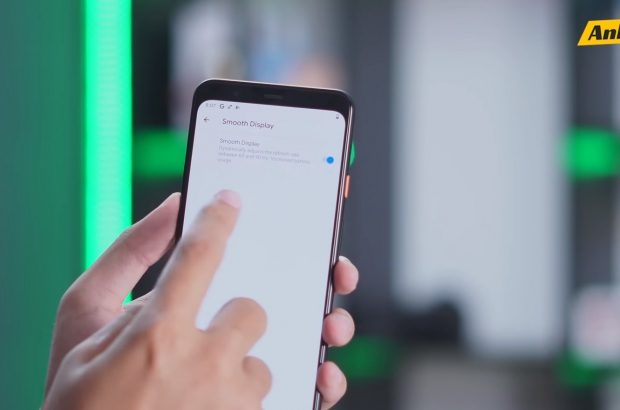 Google Pixel 4 XL smooth display