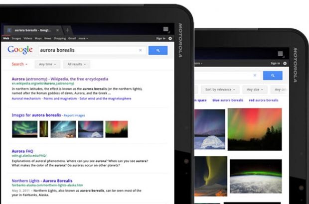 Google-zoek-tablet