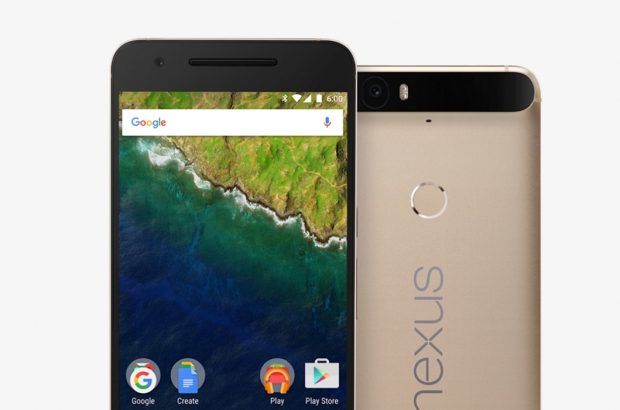 Gouden Huawei Nexus 6P