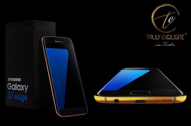 Gouden Samsung Galaxy S7 Edge