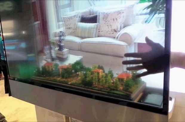 Hisense-transparante-3D-TV