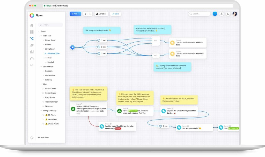 Athom introduceert Advanced Flow voor Homey Pro | FWD