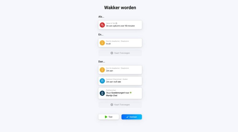 Homey Bridge review flows 1