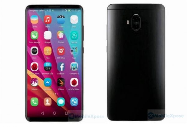 Huawei Mate 10 Pro render