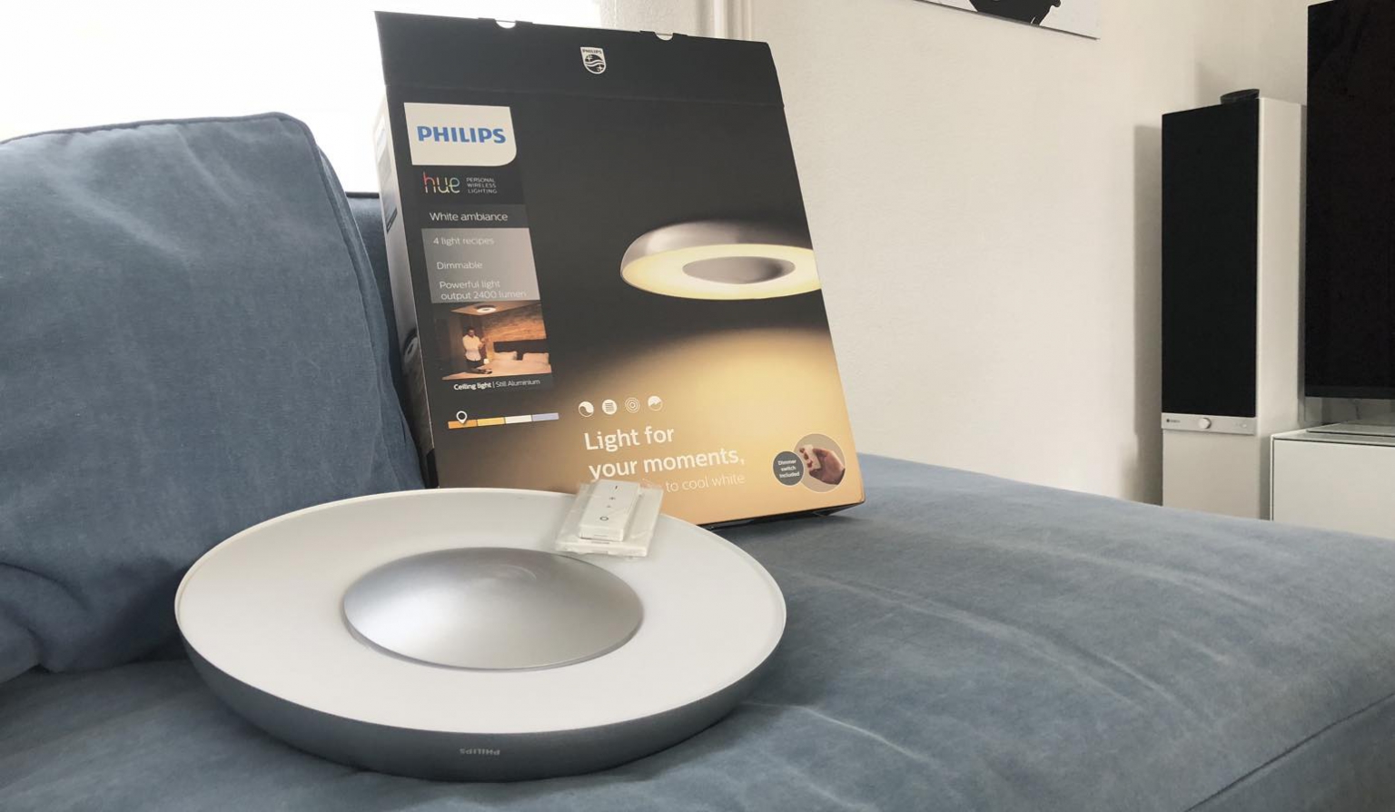 Review: Philips Hue Still plafondlamp met afstandsbediening | FWD