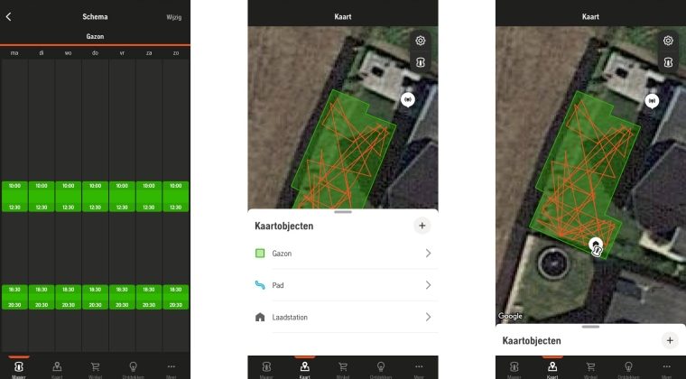 Husqvarna Automower 410XE app 1