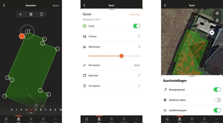 Husqvarna Automower 410XE app 2