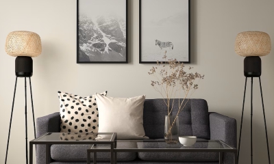 IKEA SYMFONISK vloerlamp