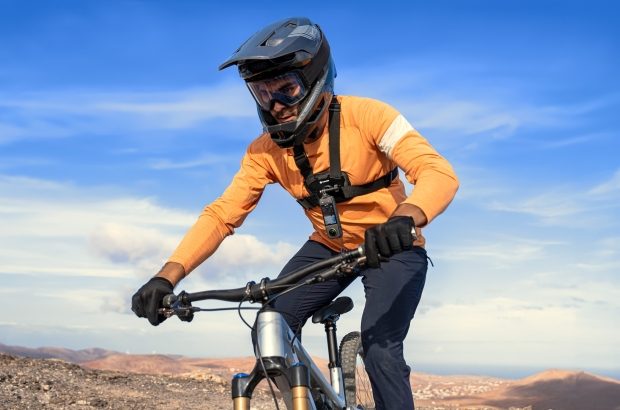 Insta360 X4-Mountain Bike