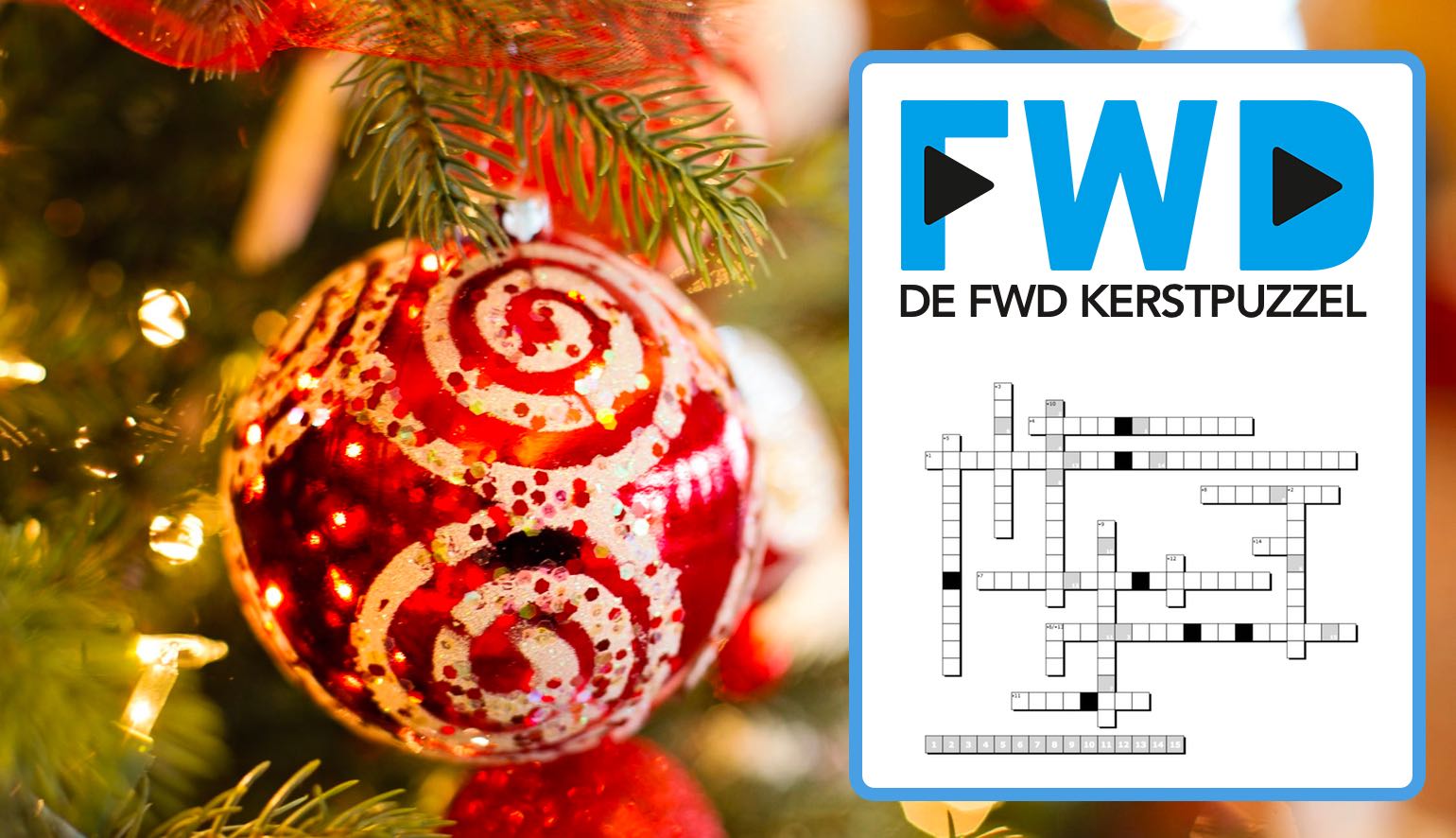 elke keer brandwond Bot FWD Kerstmysterie puzzel: Win het ultieme FWD kerstpakket | FWD