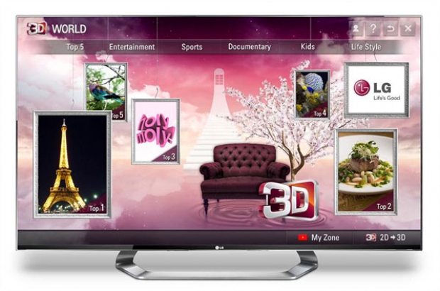 tv Afdrukken meerderheid Disney 3D films komen naar LG's 3D World Smart TV applicatie | FWD