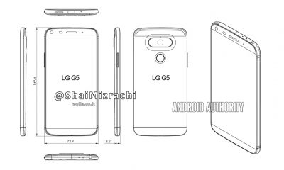 LG G5 schets