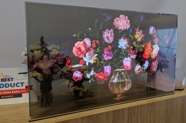 LG Transparant oled cedia 2019