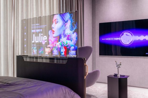 LG transparante oled tv CES 2021
