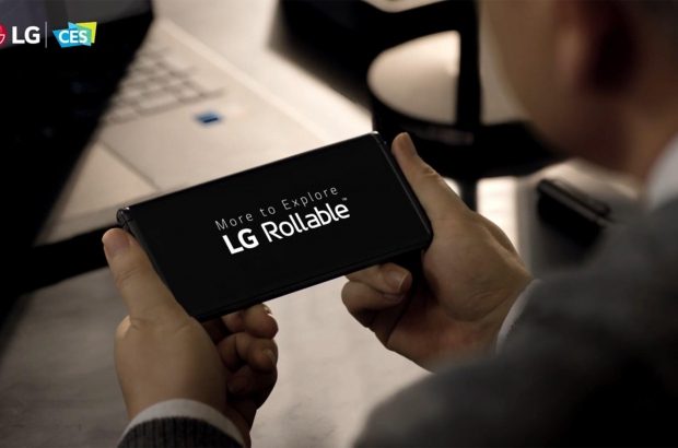 LG rollable smartphone