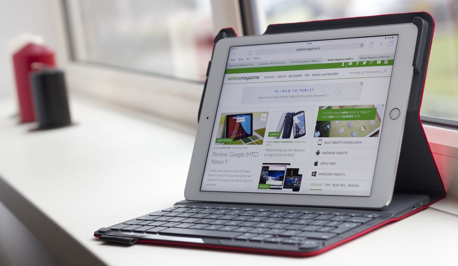 Invloed Souvenir Winkelier Review: Logitech Type+ case met keyboard voor de iPad Air 2 | FWD