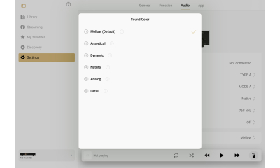 MA Remote – DAC filters